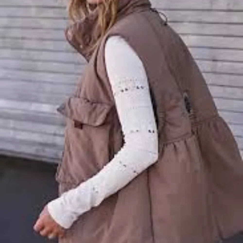 Free People Cabin fever puffer vest - Picture 2 of 5